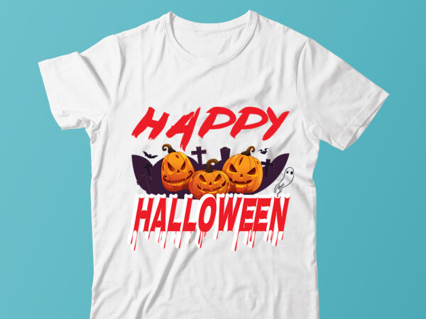 Happy halloween ,halloween t-shirt design