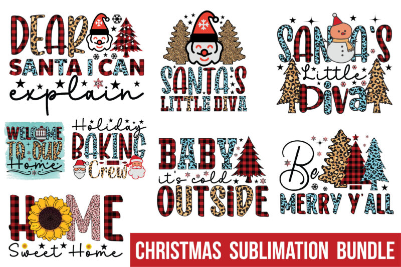 Christmas Sublimation Bundle