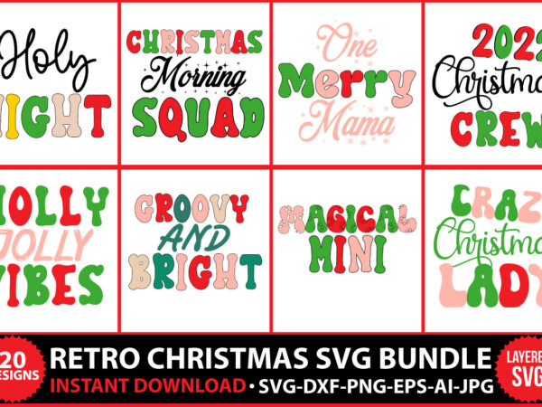 Retro svg,retro christmas svg bundle, retro christmas design, retro design, retro cut file,christmas svg bundle, winter svg, santa svg, holiday, merry christmas, christmas bundle, funny christmas shirt, cut file cricut,