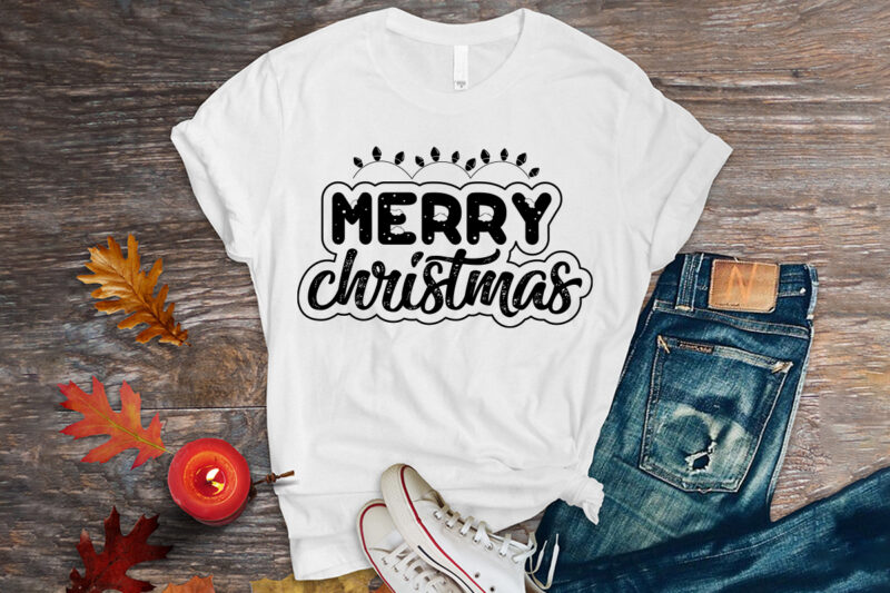 Merry christmas svg t-shirt