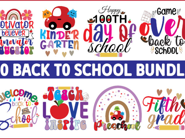 Back to school svg design