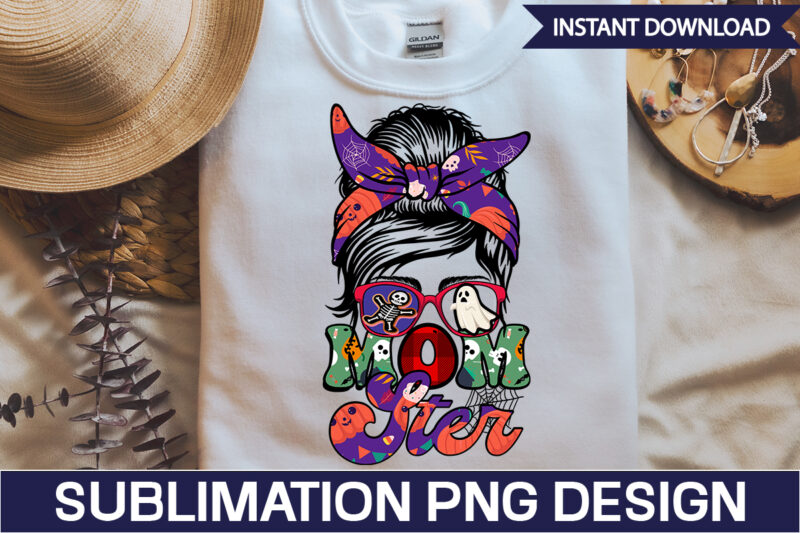 Mom Ster Sublimation PNG Design