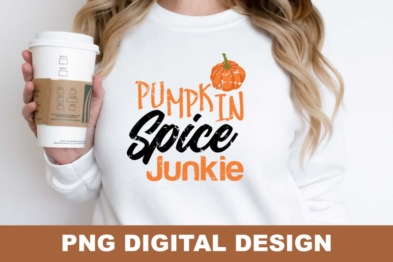 Fall Pumpkin Spice Season PNG Sublimation Design