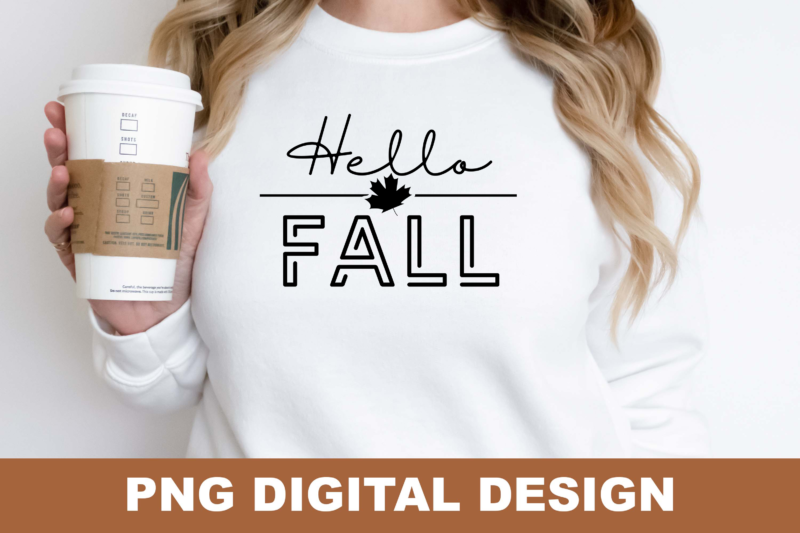 Love Fall Christian PNG Sublimation Design