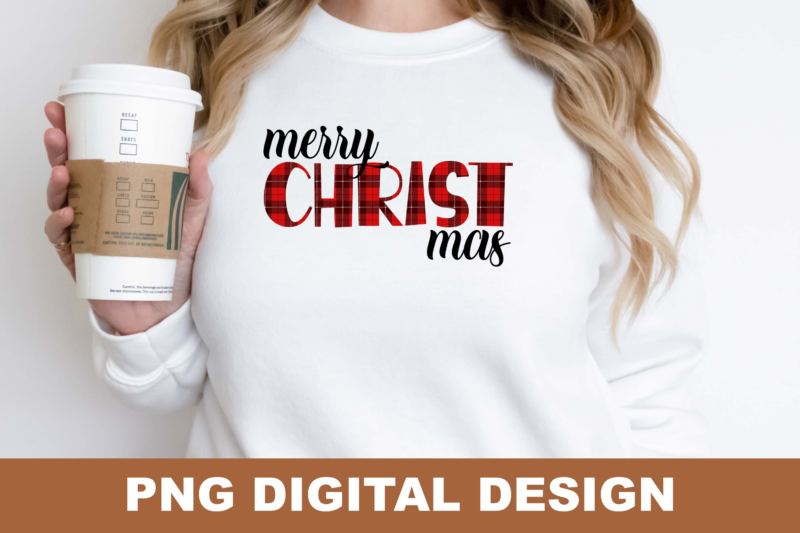 Merry Christmas Santa PNG Sublimation Design