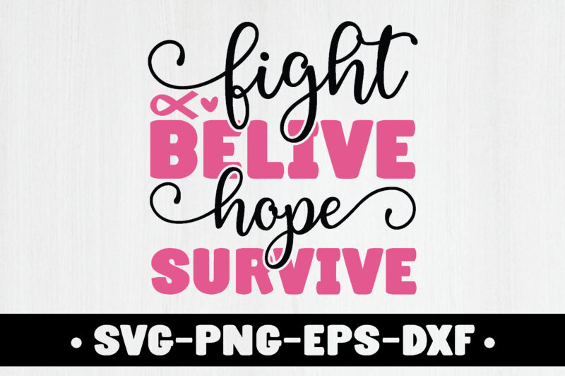 Breast Cancer Svg Bundle