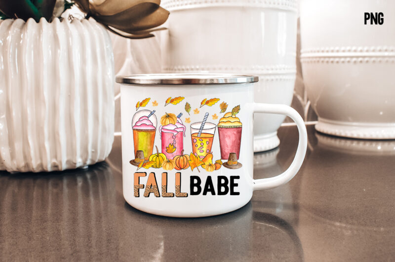 Fall Baby Coffee Sublimation