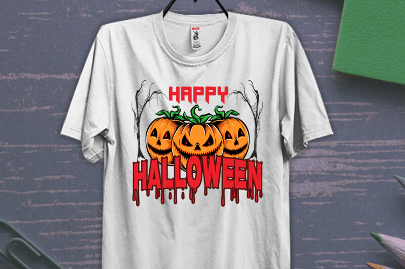 Happy Halloween ,Halloween T-shirt Design