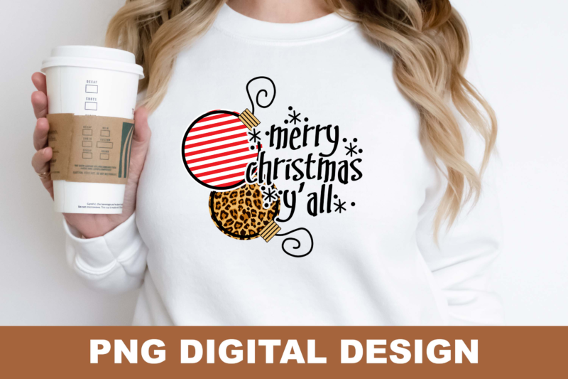 Love Christmas Santa Ho Ho Ho PNG Sublimation Design