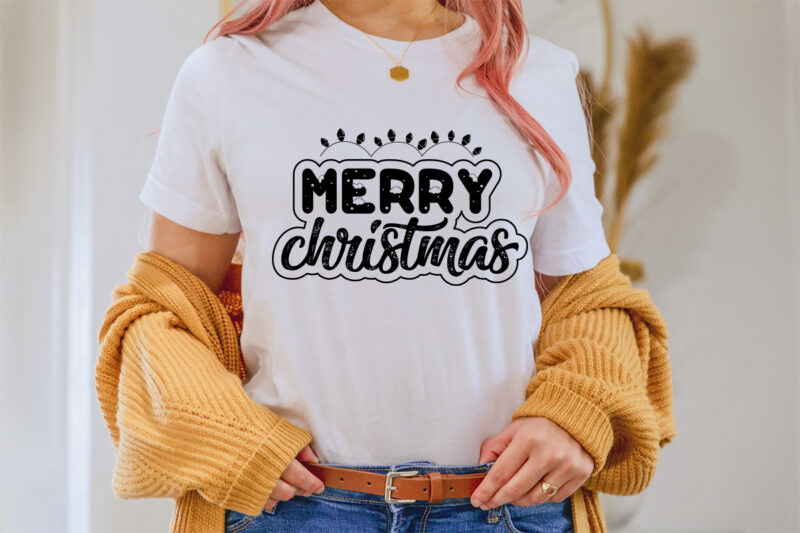 Merry christmas svg t-shirt