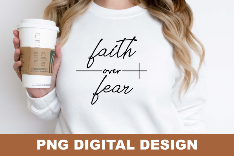 Christian Faith Jesus PNG Sublimation Design