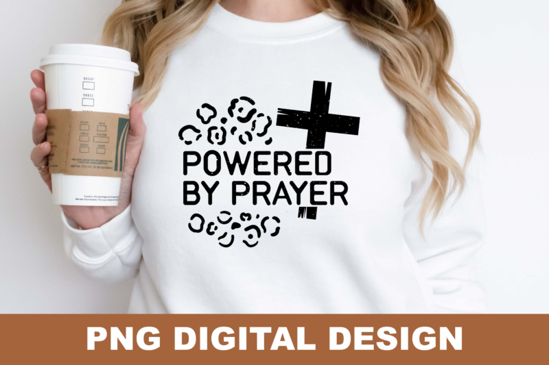 Christian Pray Love God PNG Sublimation Design