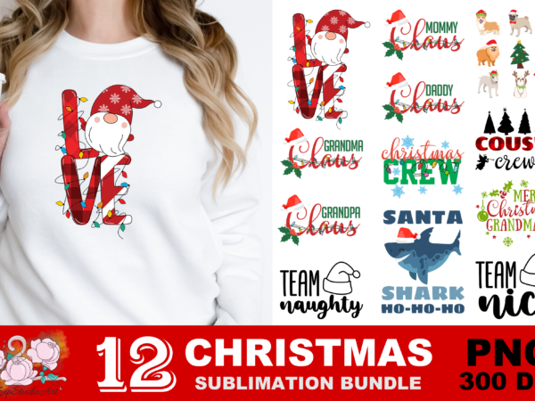 Christmas family matching png sublimation design