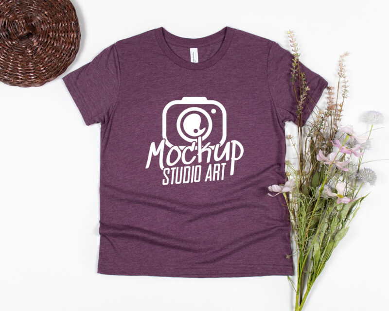 Bella Canvas 3001, T-shirt Mockups, Flat Lay Mockup, 30 Mockups