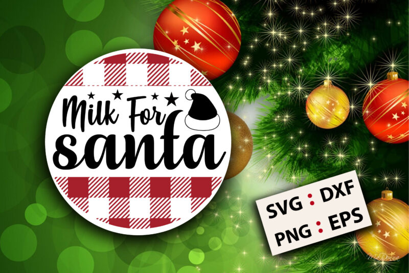 Christmas Round SVG Designs bundle