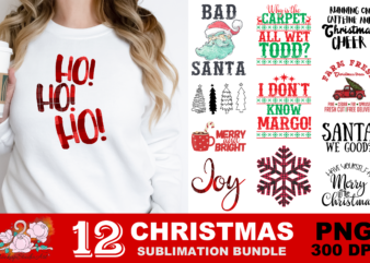 Christmas Trees Red Truck PNG Sublimation Design