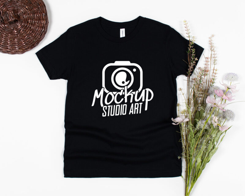 Bella Canvas 3001, T-shirt Mockups, Flat Lay Mockup, 30 Mockups