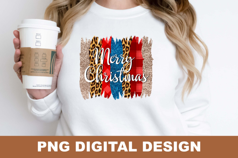 Merry Christmas Santa PNG Sublimation Design