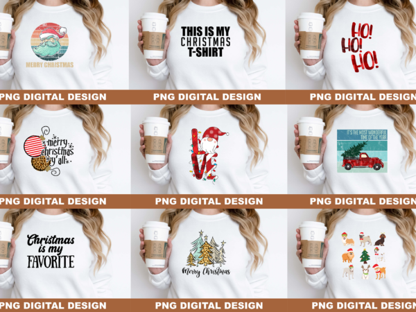 Love christmas santa ho ho ho png sublimation design