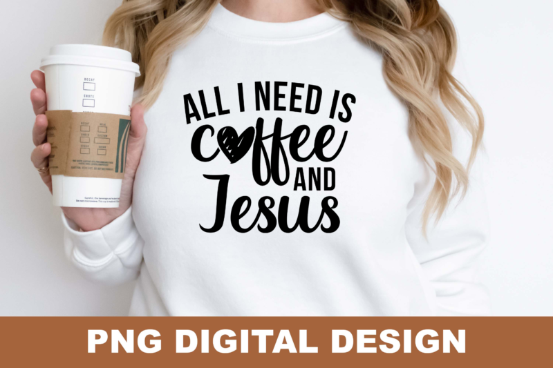 Christian Jesus Fall PNG Sublimation Design