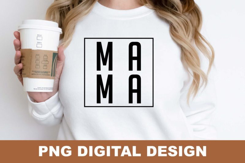 Rainbow Mama Mom Life PNG Sublimation Design