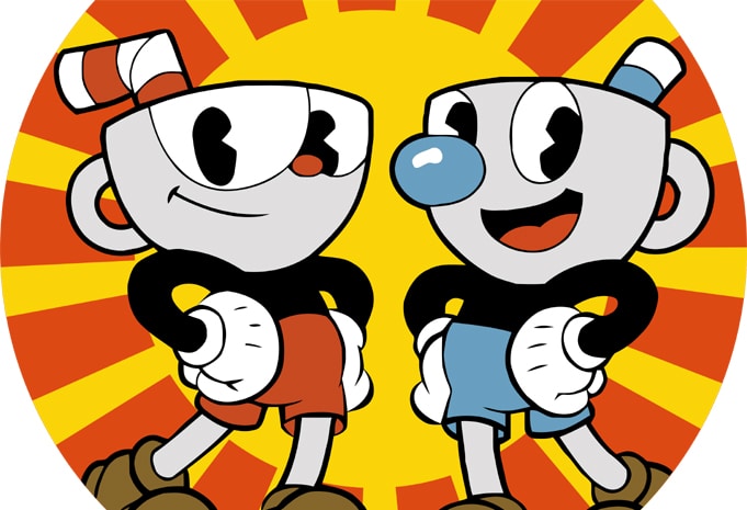 Cuphead and Mugman - Buy t-shirt designs