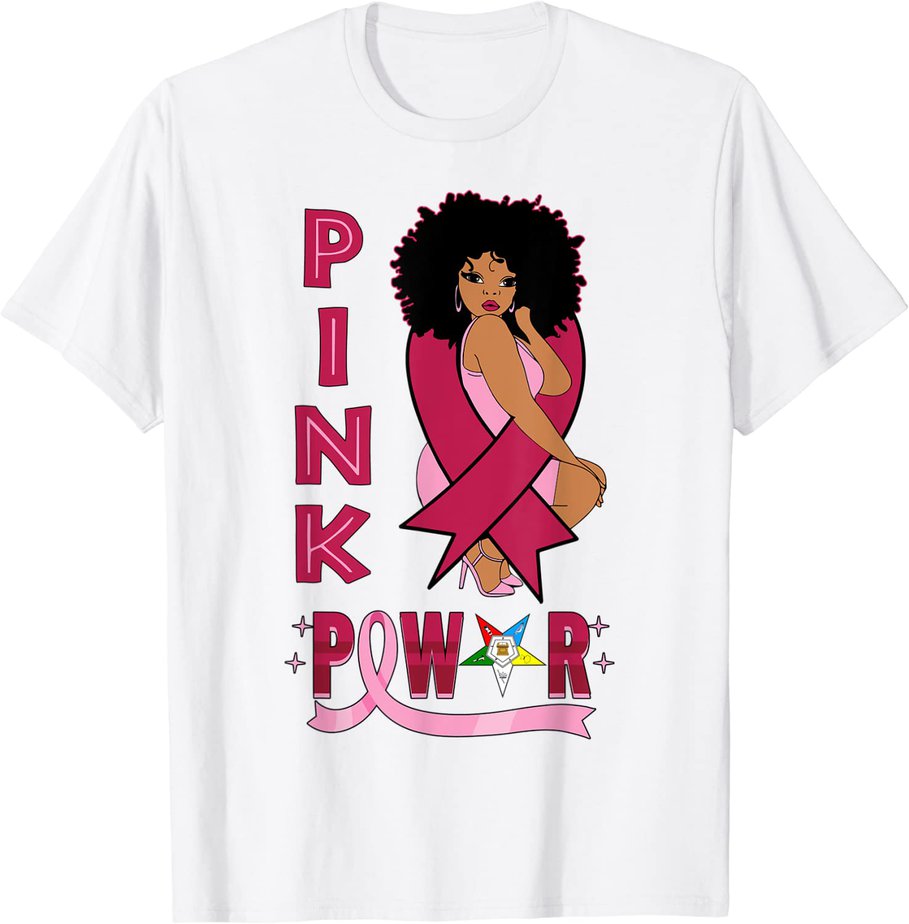 1OES Sister Pink Power Eastern Star Breast Cancer Awareness CL - Buy t ...