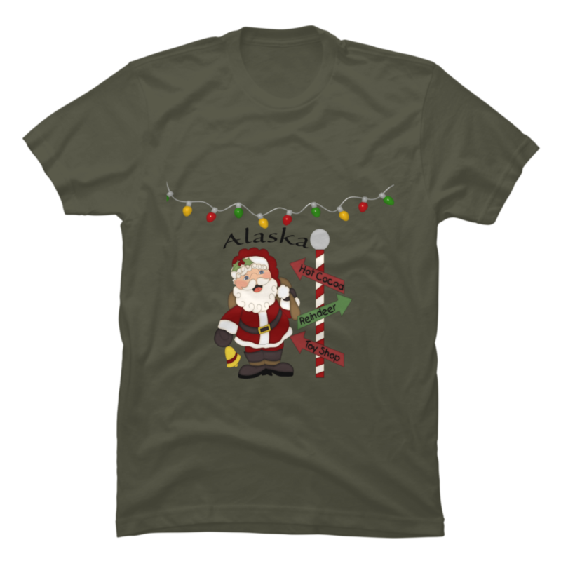 Alaska Santa - Buy t-shirt designs