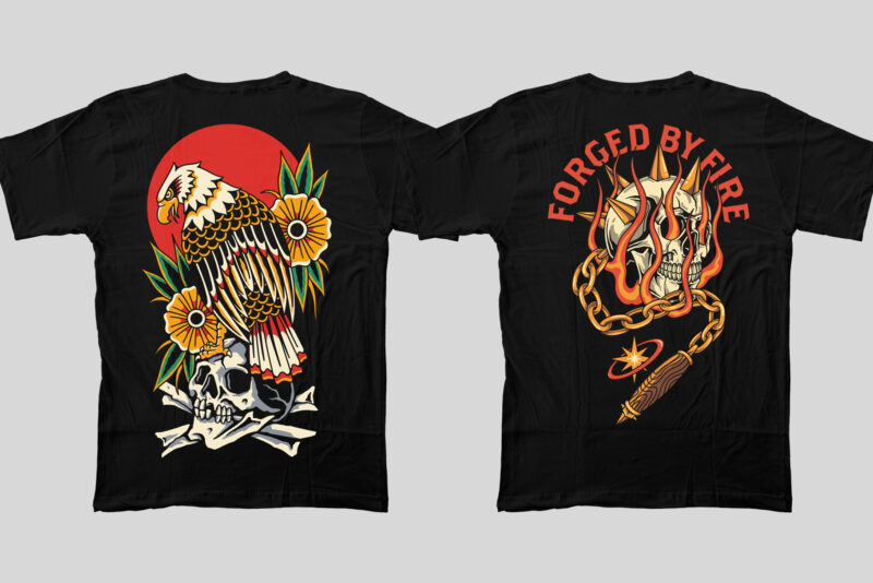 Tattoo T-Shirt Designs Vol. 2 - Buy t-shirt designs