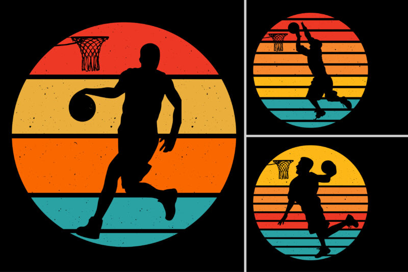 Basketball Retro Vintage Sunset T-Shirt Graphic Bundle,Basketball,Basketball T-Shirt Design Graphic,Basketball Retro Vintage Sunset,Basketball Sunset T-Shirt Graphic Vector,Basketball Sunset T-Shirt Design.T-Shirt Design Vector,T-Shirt Design Graphic,Basketball Silhouette,Basketball Vector,Basketball TShirt,Basketball T-Shirt Design