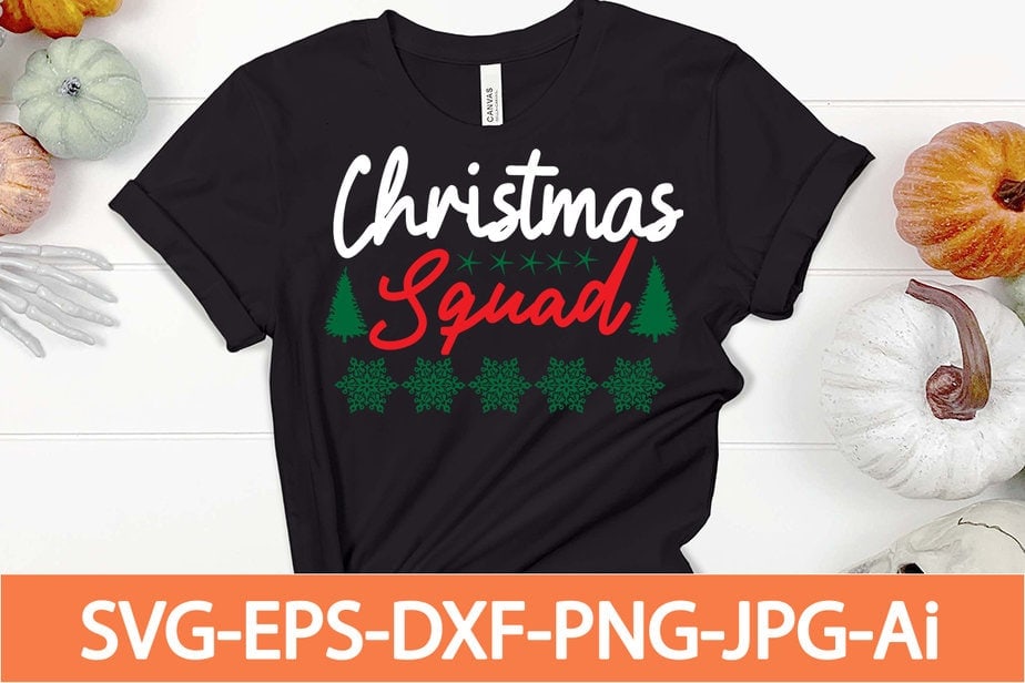 christmas squad T-shirt Design,Winter SVG Bundle, Christmas Svg, Winter ...