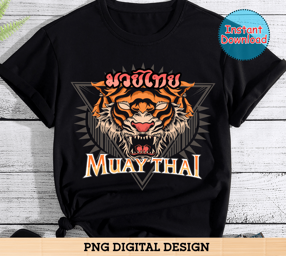 tiger muay thai shirt