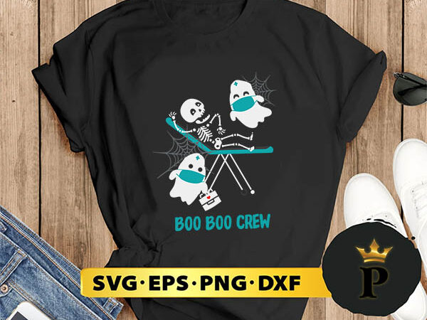 Boo boo crew funny nurse halloween svg, halloween silhouette svg, halloween svg, witch svg, halloween ghost svg, halloween clipart, pumpkin svg files, halloween svg png graphics