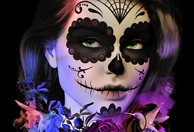 Brilliant Catrina - Buy t-shirt designs