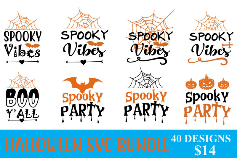 Halloween T-Shirt Mega Bundle , Halloween SVG Mega Bundle , Halloween By  Rana Creative