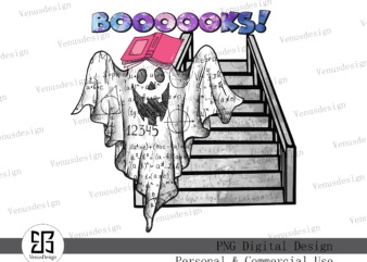 Number Spooky PNG Sublimation