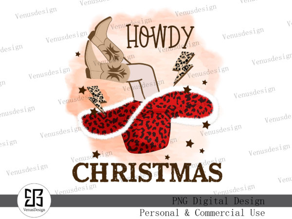 Howdy honey christmas sublimation graphic t shirt