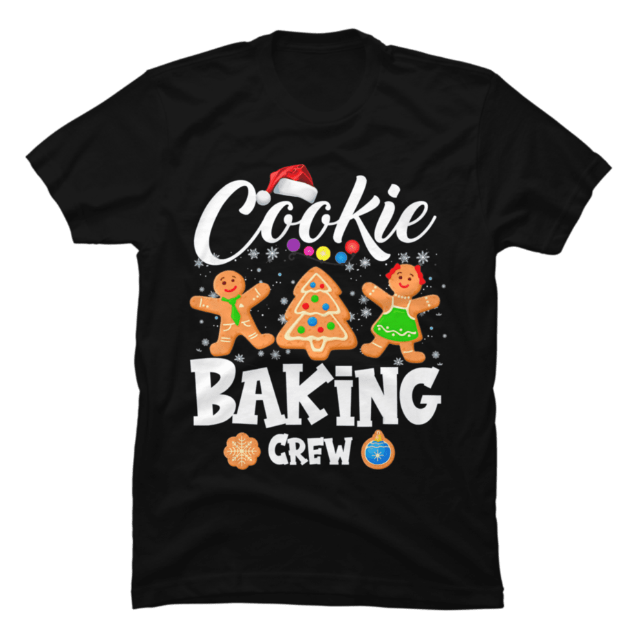 Cookie Baking Crew Christmas Buy T Shirt Designs 