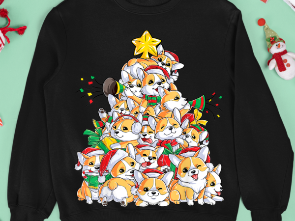 corgi christmas shirt