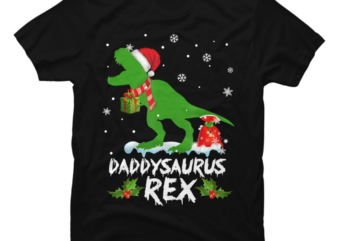 Daddysaurus Christmas - Buy t-shirt designs