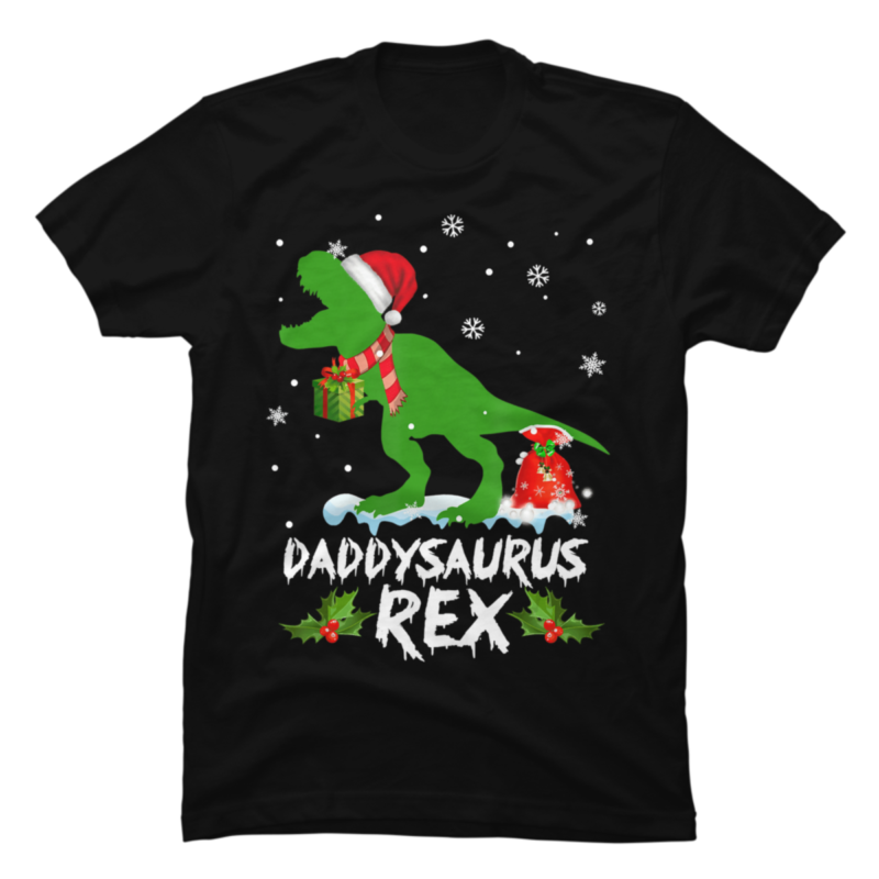 Daddysaurus Christmas - Buy t-shirt designs