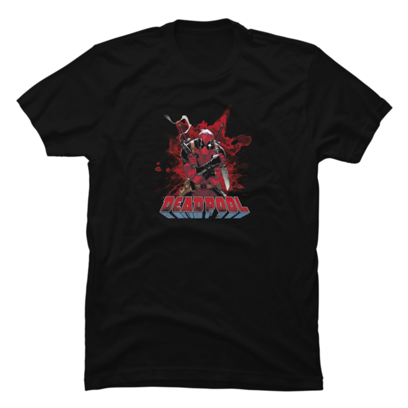 22 deadpool png t-shirt designs bundle for commercial use part 1