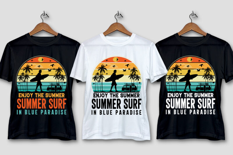 Summer T-Shirt Design Bundle