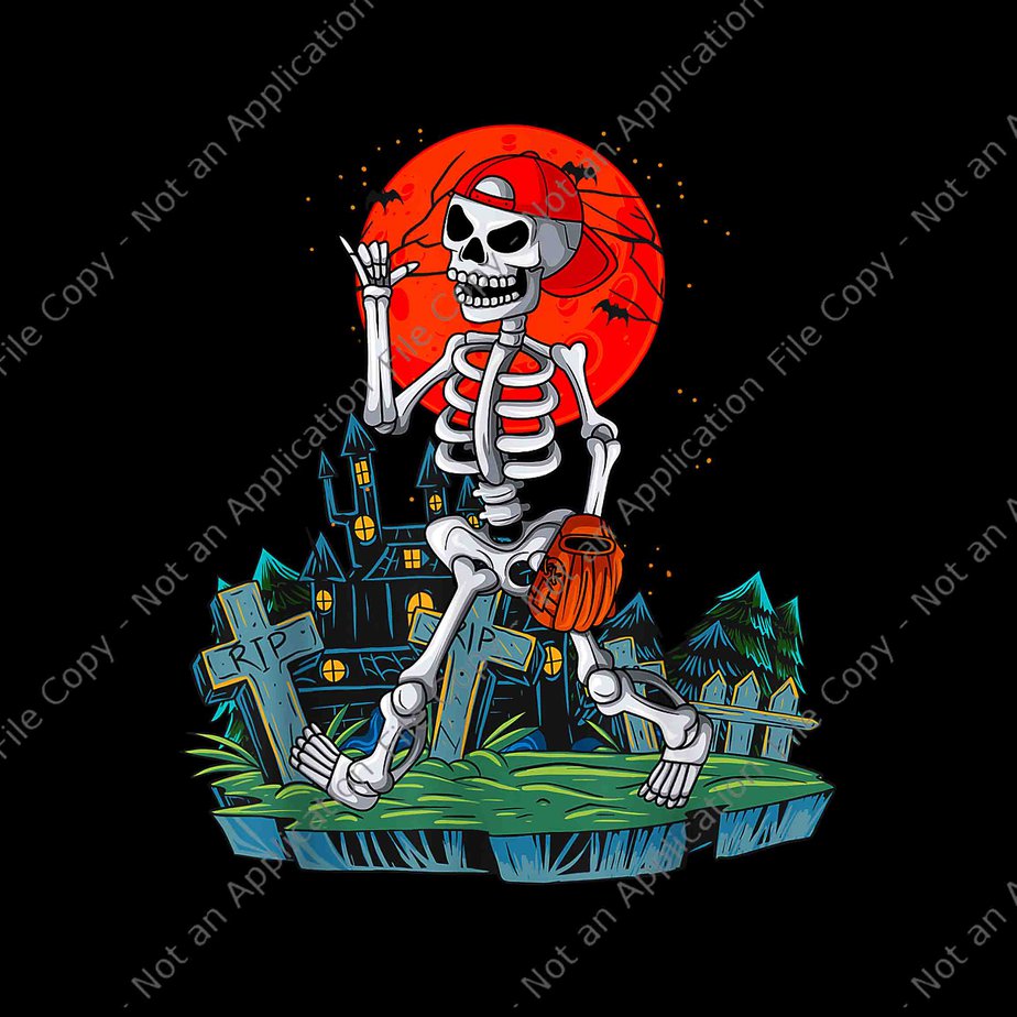 Skeleton Player Baseball Halloween Catcher Pitcher Png, Skeleton Player ...