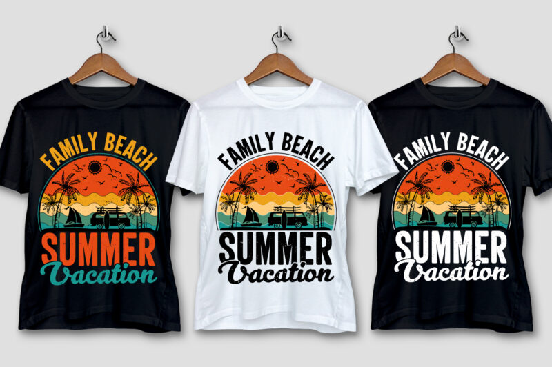 Summer T-Shirt Design Bundle