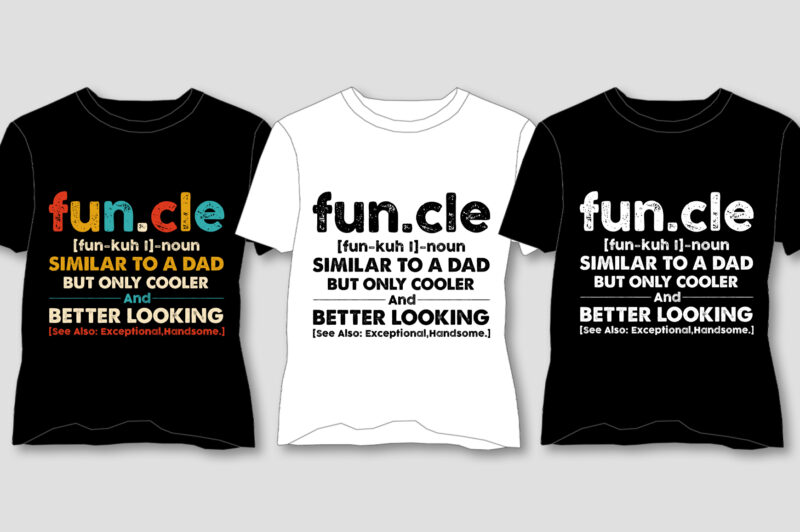 Dad Papa T-Shirt Design Bundle