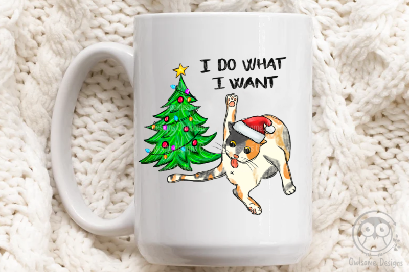 I do what I want Christmas Sublimation