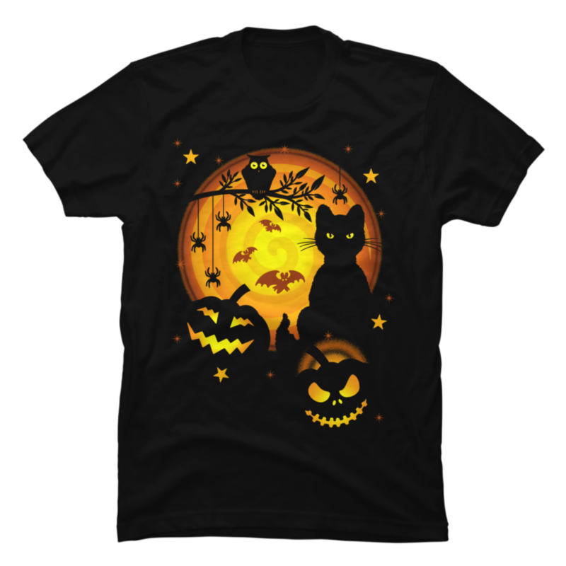 Halloween Kitty - Buy t-shirt designs