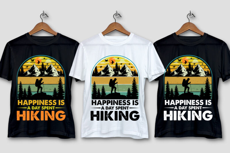 Hiking T-Shirt Design Bundle,hiking t-shirt design, mountain hiking t shirt design, hiking t shirt design, hiking t shirt design sublimation, hiking design t-shirts, hiking t-shirt, hiking t-shirt design bundle, hiking