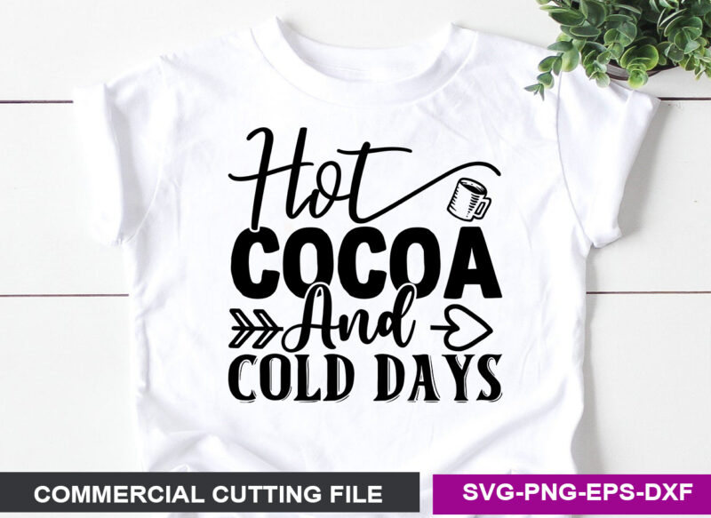 Hot Chocolate SVG Design Bundle